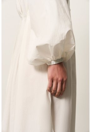 Vestido Maxi Manga Larga Para Mujer Sinú Vestido Maxi Manga Larga Para Mujer Sinú Blanco 10 VÉLEZ