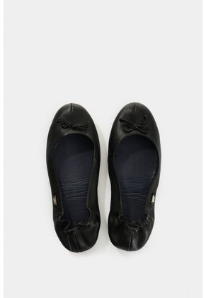 Baleta De Cuero Para Mujer Orión Baleta De Cuero Para Mujer Orión Negro 39 VÉLEZ