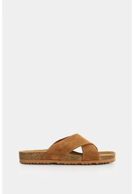 Sandalia De Cuero Carnaza Para Hombre Duna Sandalia De Cuero Carnaza Para Hombre Duna Miel 46 VÉLEZ