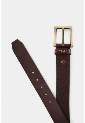 Cinturón Unifaz En Cuero Envejecido Para Hombre Tairu Cinturón Unifaz En Cuero Envejecido Para Hombre Tairu Vinotinto 30 VÉLEZ