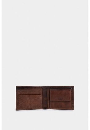 Billetera Kaleidos De Cuero Para Hombre Detalle Contraste Billetera Kaleidos De Cuero Para Hombre Detalle Contraste Miel VÉLEZ