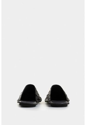 Slipper Tejido En Cuero Para Hombre Confort Slipper Tejido En Cuero Para Hombre Confort Negro 38 VÉLEZ