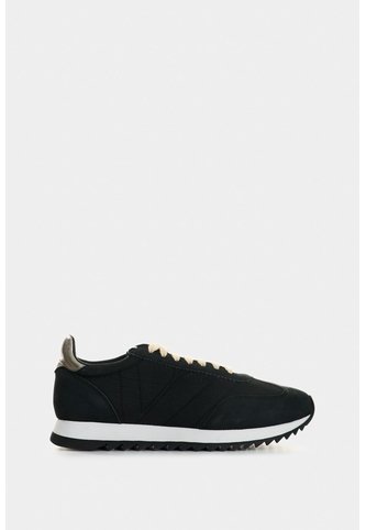 Tenis De Cuero Y Textil Para Mujer Flora Tenis De Cuero Y Textil Para Mujer Flora Negro 38 VÉLEZ Vélez