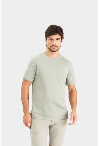 Camiseta Micropima Arizona Para Hombre Semi Ajustada Camiseta Micropima Arizona Para Hombre Semi Ajustada Agua Marina S VÉLEZ Vélez