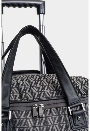 Maleta De Viaje Bloom 16" Para Mujer Jacquard VZ Gris Maleta De Viaje Bloom 16" Para Mujer Jacquard VZ Gris Vélez