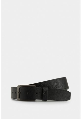 Cinturón Unifaz Vernazza De Cuero Para Hombre Punta Cuadrada Cinturón Unifaz Vernazza De Cuero Para Hombre Punta Cuadrada Negro 38 VÉLEZ Vélez