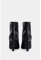 Botines Black De Cuero Para Mujer Snake Botines Black De Cuero Para Mujer Snake Negro 39 VÉLEZ de Vélez