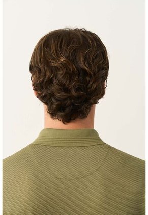 Polo Lucca Manga Corta Para Hombre Texturizada Polo Lucca Manga Corta Para Hombre Texturizada Kaky S VÉLEZ