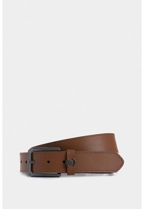 Cinturón Unifaz Franco De Cuero Para Hombre Punta Lanza Cinturón Unifaz Franco De Cuero Para Hombre Punta Lanza Miel 30 VÉLEZ