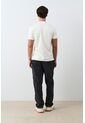 Camiseta Micropima Arizona Para Hombre Semi Ajustada Camiseta Micropima Arizona Para Hombre Semi Ajustada Crema XL VÉLEZ de Vélez