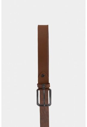 Cinturón Unifaz Franco De Cuero Para Hombre Punta Lanza Cinturón Unifaz Franco De Cuero Para Hombre Punta Lanza Miel 30 VÉLEZ