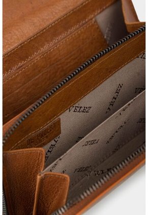 Billetera Palma De Cuero Para Mujer Amplia Capacidad Billetera Palma De Cuero Para Mujer Amplia Capacidad Miel Vélez