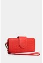 Billetera Porta Chequera De Cuero Para Mujer Extravaganza Billetera Porta Chequera De Cuero Para Mujer Extravaganza Rojo VÉLEZ de Vélez