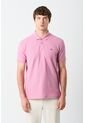 Polo Manga Corta Essential Para Hombre Textura Polo Manga Corta Essential Para Hombre Textura Rosado XL VÉLEZ de Vélez
