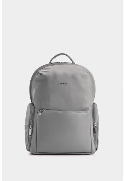 Tula Morral De Lona Y Cuero Para Mujer Orión Tula Morral De Lona Y Cuero Para Mujer Orión Gris Vélez