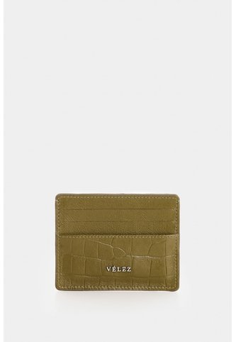 Portadocumentos En Cuero Para Mujer Senda Portadocumentos En Cuero Para Mujer Senda Verde Oliva VÉLEZ Vélez