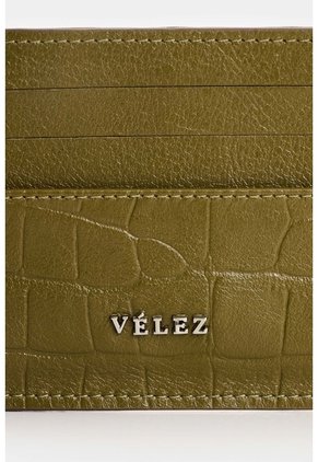 Portadocumentos En Cuero Para Mujer Senda Portadocumentos En Cuero Para Mujer Senda Verde Oliva VÉLEZ