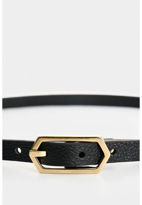 Cinturón Unifaz De Cuero Para Mujer Aura Cinturón Unifaz De Cuero Para Mujer Aura Negro M VÉLEZ