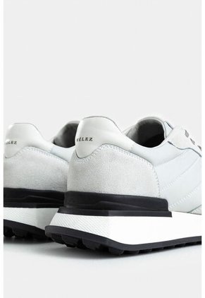 Tenis Azahar De Cuero Gamuza Y Lona Para Hombre Silueta Deportiva Tenis Azahar De Cuero Gamuza Y Lona Para Hombre Silueta Deportiva Blanco 44 VÉLEZ