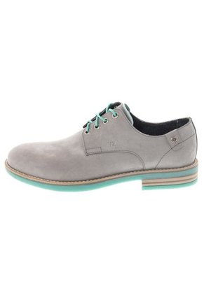 Zapato Casual Vélez Gris-Azul Turquesa