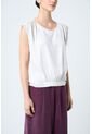 Camisa Hydra Manga Sisa Para Mujer Flecos Millaré Camisa Hydra Manga Sisa Para Mujer Flecos Millaré Blanco S VÉLEZ de Vélez