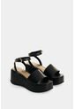 Sandalia Plataforma En Cuero Para Mujer Cuzco Sandalia Plataforma En Cuero Para Mujer Cuzco Negro 36 VÉLEZ de Vélez