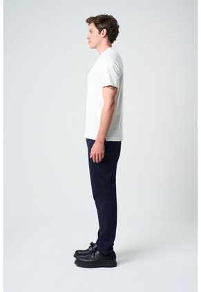 Camiseta Manga Corta Lerici Para Hombre Semi Fitted Camiseta Manga Corta Lerici Para Hombre Semi Fitted Blanco L VÉLEZ