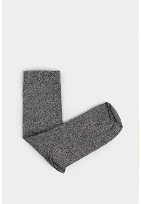 Calcetín Media Pierna En Algodón Para Mujer Uva Calcetín Media Pierna En Algodón Para Mujer Uva Negro XS VÉLEZ