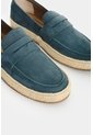 Mocasines De Cuero Gamuzado Para Hombre Ocean Mocasines De Cuero Gamuzado Para Hombre Ocean Azul Claro 39 VÉLEZ de Vélez