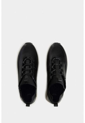 Tenis Neo 2 De Cuero Para Hombre Con Perforaciones Láser Tenis Neo 2 De Cuero Para Hombre Con Perforaciones Láser Negro 46 VÉLEZ