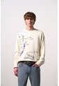 Sweater Tejido Para Hombre Dino Sweater Tejido Para Hombre Dino Crema XS VÉLEZ de Vélez