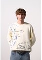 Sweater Tejido Para Hombre Dino Sweater Tejido Para Hombre Dino Crema XS VÉLEZ de Vélez