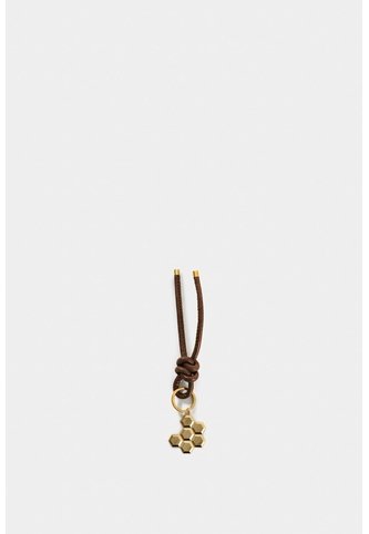 Llavero Terra De Cuero Folia Para Mujer Dije Panal Llavero Terra De Cuero Folia Para Mujer Dije Panal Bronce VÉLEZ Vélez