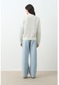 Sweater Tejido De Cuello Alto Para Mujer Nacarina Sweater Tejido De Cuello Alto Para Mujer Nacarina Crema L VÉLEZ de Vélez
