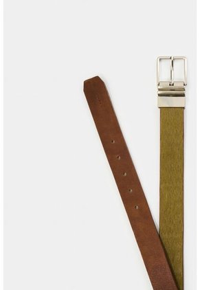 Cinturón Anta Doble Faz En Cuero Para Hombre Cinturón Anta Doble Faz En Cuero Para Hombre Verde 42 VÉLEZ