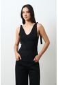 Top Tejido Ajustado Para Mujer Tritón Top Tejido Ajustado Para Mujer Tritón Negro XS VÉLEZ de Vélez