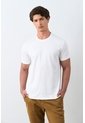 Camiseta Micropima Arizona Para Hombre Semi Ajustada Camiseta Micropima Arizona Para Hombre Semi Ajustada Blanco S VÉLEZ de Vélez