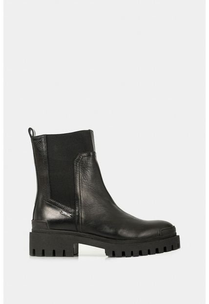 Botines Chunky Storni De Cuero Para Mujer Elástico Negro Botines Chunky Storni De Cuero Para Mujer Elástico Negro 40 Vélez