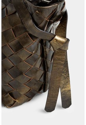 Bowling Egipto De Cuero Acabado Folia Para Mujer Tejido Artesanal Bowling Egipto De Cuero Acabado Folia Para Mujer Tejido Artesanal Cafe Vélez