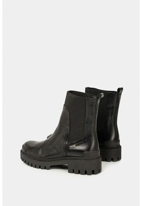 Botines Chunky Storni De Cuero Para Mujer Elástico Negro Botines Chunky Storni De Cuero Para Mujer Elástico Negro 40 Vélez