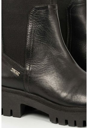 Botines Chunky Storni De Cuero Para Mujer Elástico Negro Botines Chunky Storni De Cuero Para Mujer Elástico Negro 40 Vélez