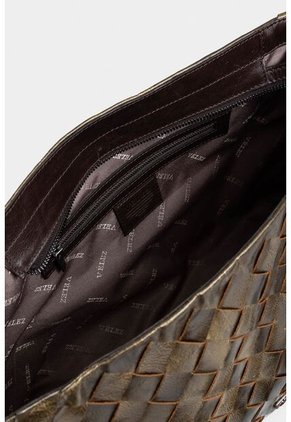 Bowling Egipto De Cuero Acabado Folia Para Mujer Tejido Artesanal Bowling Egipto De Cuero Acabado Folia Para Mujer Tejido Artesanal Cafe Vélez