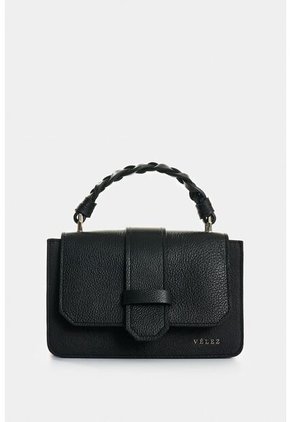 Manos Libres Garniel De Cuero Para Mujer Manija Tejida Manos Libres Garniel De Cuero Para Mujer Manija Tejida Negro VÉLEZ