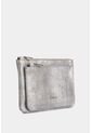 Cosmetiquera Arándano De Cuero Folia Para Mujer Doble Bolsillo Cosmetiquera Arándano De Cuero Folia Para Mujer Doble Bolsillo Plata VÉLEZ de Vélez