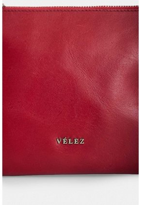 Cosmetiquera En Cuero Para Mujer Cuzzo Cosmetiquera En Cuero Para Mujer Cuzzo Rojo VÉLEZ