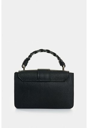 Manos Libres Garniel De Cuero Para Mujer Manija Tejida Manos Libres Garniel De Cuero Para Mujer Manija Tejida Negro VÉLEZ