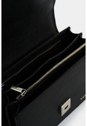 Manos Libres Garniel De Cuero Para Mujer Manija Tejida Manos Libres Garniel De Cuero Para Mujer Manija Tejida Negro VÉLEZ