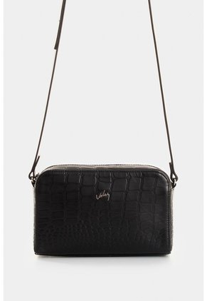 Manos Libres De Cuero Grabado Para Mujer Verona Manos Libres De Cuero Grabado Para Mujer Verona Negro VÉLEZ