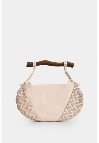 Clutch Garniel En Cuero Para Mujer Clutch Garniel En Cuero Para Mujer Natural VÉLEZ Vélez