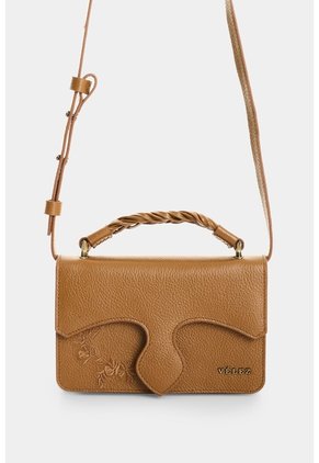 Manos Libres Mini Garniel En Cuero Para Mujer Manos Libres Mini Garniel En Cuero Para Mujer Miel VÉLEZ